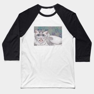 Kissy Cats - Fuzzy Baseball T-Shirt